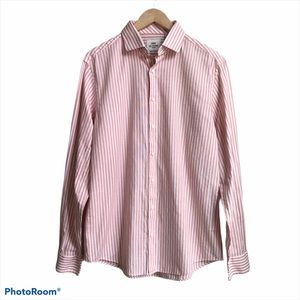 Ben Sherman Tailored Slim Fit Button Striped Shirt